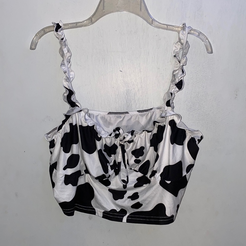 SHEIN Cow Print Tank